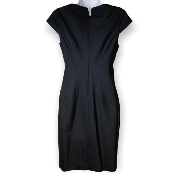 Banana Republic Black Wool Sheath Stretch Dress - Picture 2 of 9